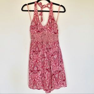 Hollister Pink Paisley Dress